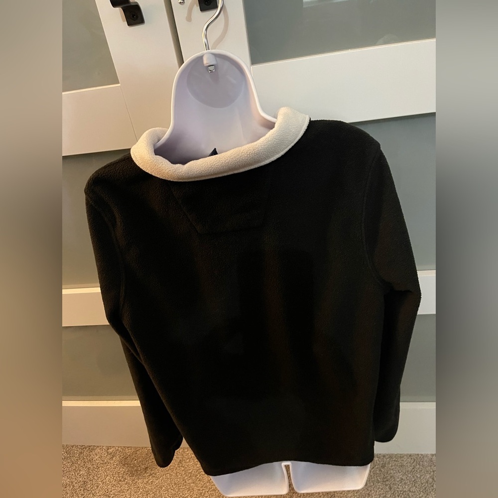 Nautica (3 for the price of 1), Quarter Zip Fleece Top in Red, Blue & Black - Picture 10 of 11